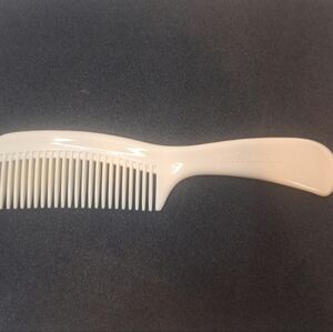 Vintage Estee Lauder Comb 7" Cream Ivory White Plastic